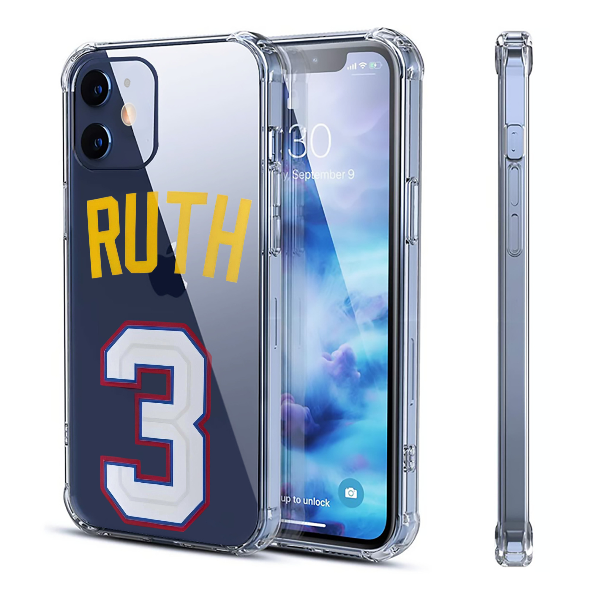  Clear IPhone 12 Case – Soft TPU With UV Print – Enhanced Drop Protection, Precise Fit, Anti-Fingerprint, Customizable Design, Scratch-Resistant, Yellow-Resistant